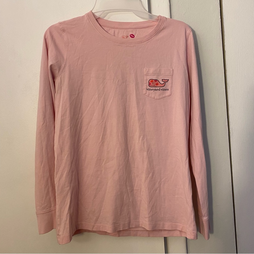 Vineyard Vines pink long sleeve, size XS